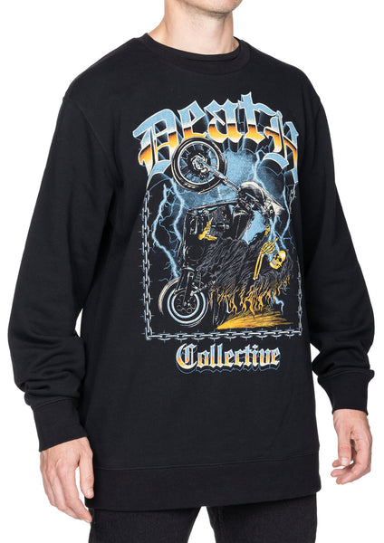 Metal Crew Neck Sweatshirt