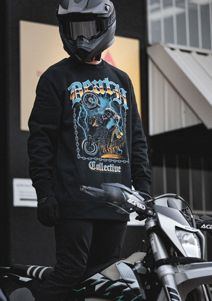 Metal Crew Neck Sweatshirt