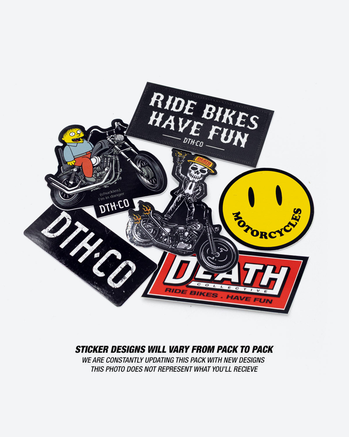 Death Collective Sticker Pack