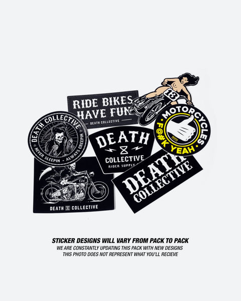 Death Collective Sticker Pack