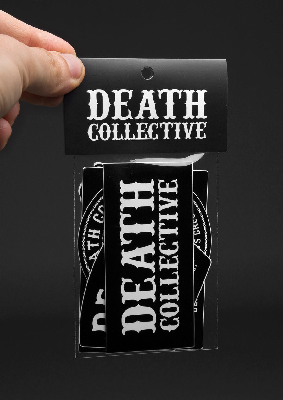 Death Collective Sticker Pack – DEATH COLLECTIVE